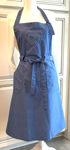 Handmade wrap around apron - handmade, /