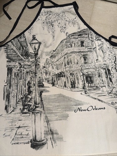 New orleans wrap around apron - new,