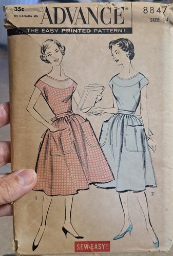 Vtg advance 8847 sewing - vtg,
