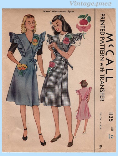 Mccall 1135 1940s - 1940s, misses